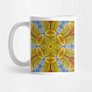 square format design inspired by nature in floral fantasy Mug